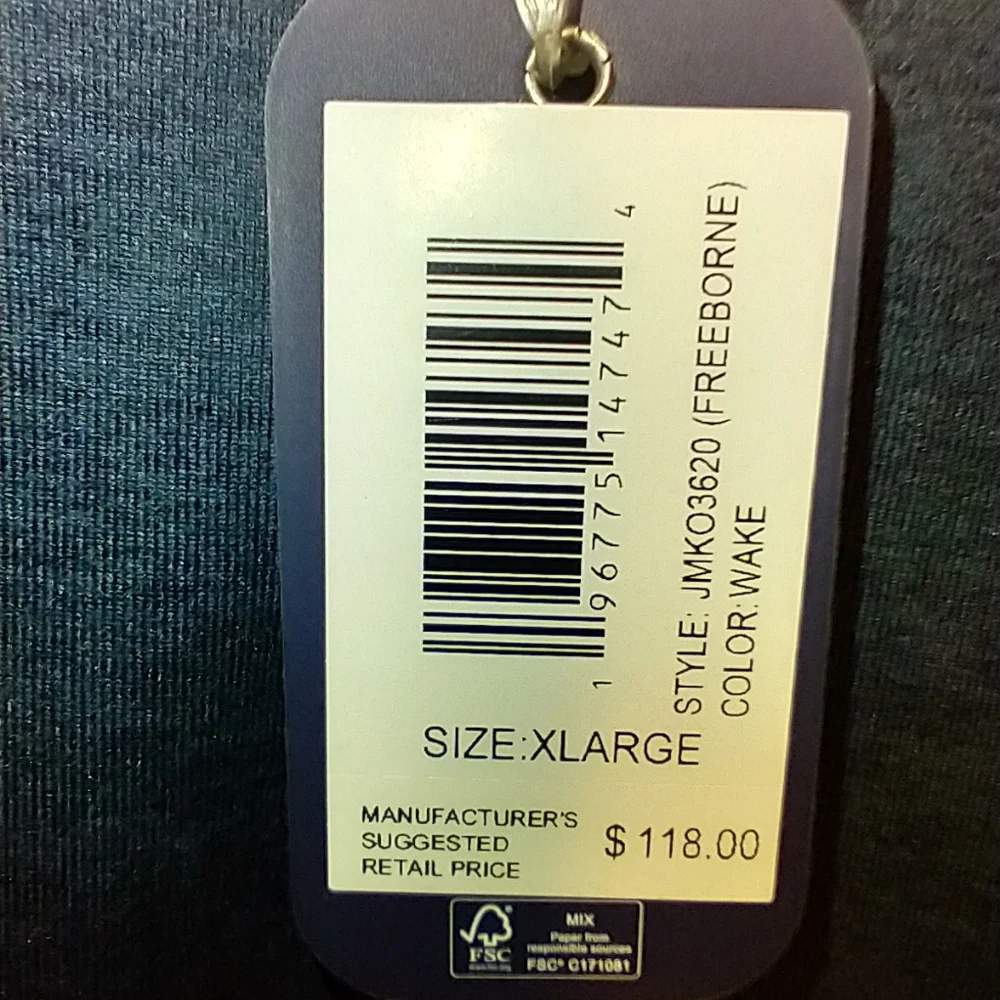 NWT Johnnie-O Freeborne Active Golf 1/4 Zip Pullover Men's sz XL W/Logo $118. - Picture 5 of 9